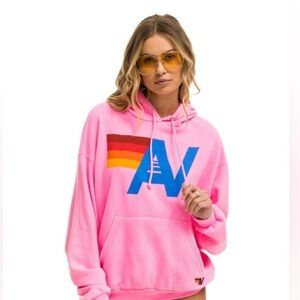 Aviator Nation Logo Relaxed Hoodie